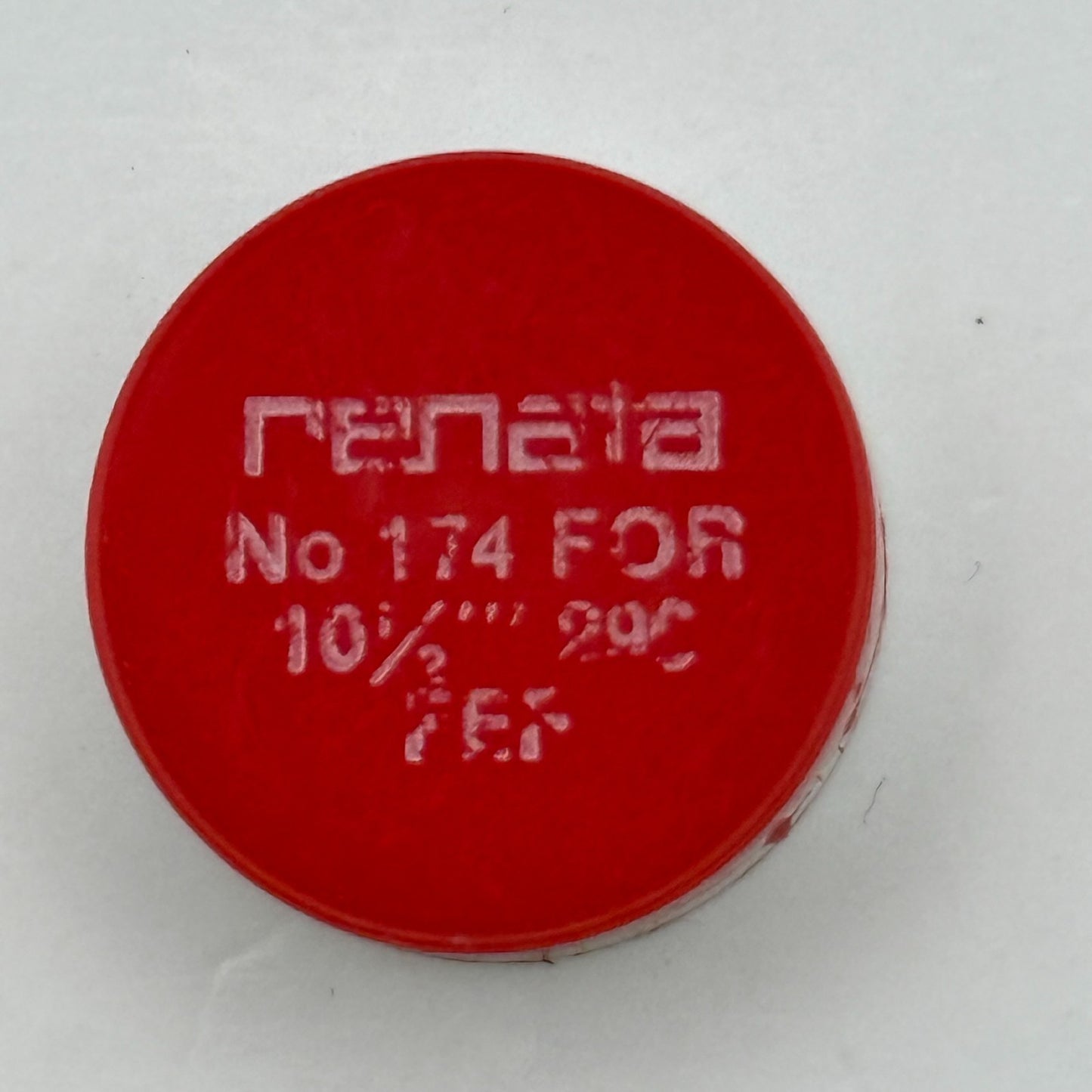 FEF 290 Balance Wheel Complete And Spring 10 1/2''' 174 Watch Movement Parts NOS