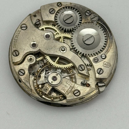 25mm Good Balance Swiss Trench Watch Movement Manual Wind PARTS SPARES