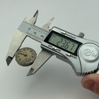 23.6mm Cyma Ref 374a Tavannes J W Benson Manual Wind Swiss Watch Movement PARTS