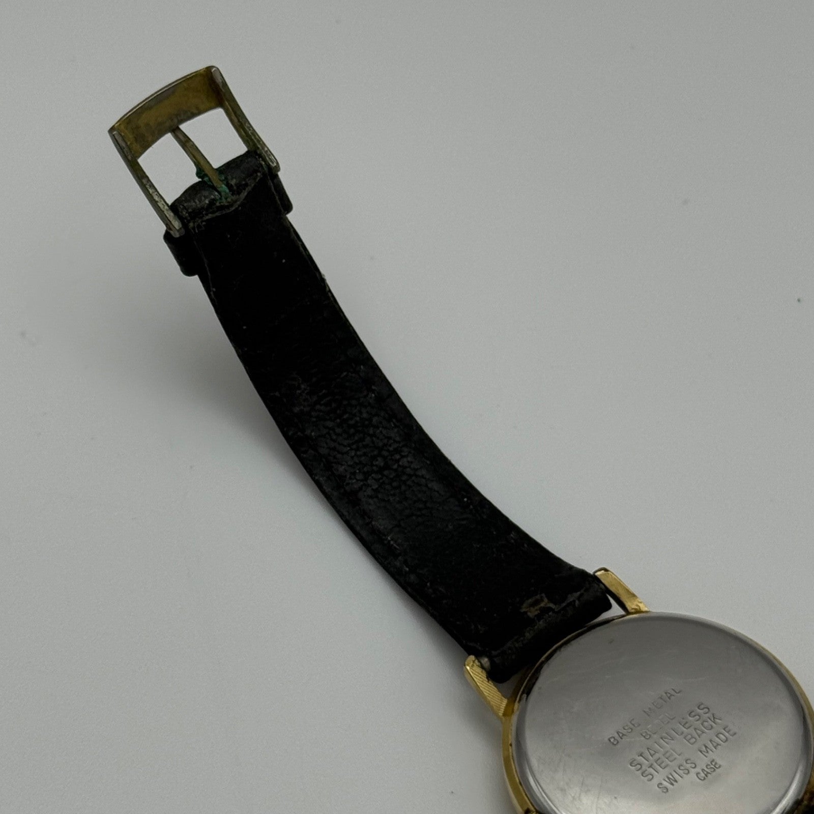 28mm Jenny Bates Swiss Gold Plated Vintage Manual Wind Watch PARTS / REPAIR