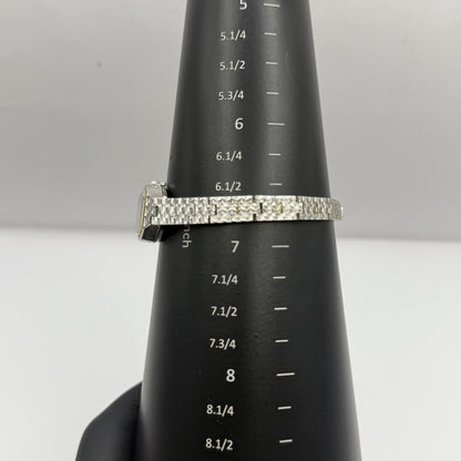 19mm Running Vintage Ladies Rotary Swiss Silver Tone Manual Wind Watch PARTS