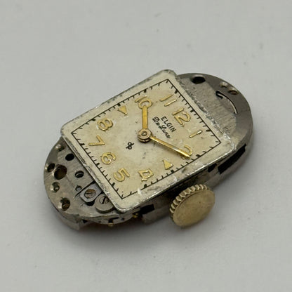 Elgin Grade 533 Model 2 Watch Movement 1947 De Luxe American Parts Repair