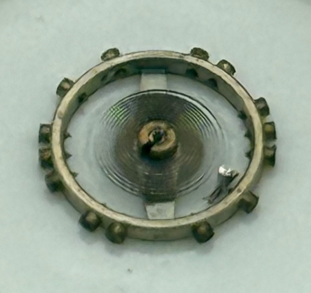 AS 976 1012 Balance Wheel Complete And Spring 29 M Watch Movement Parts NOS 