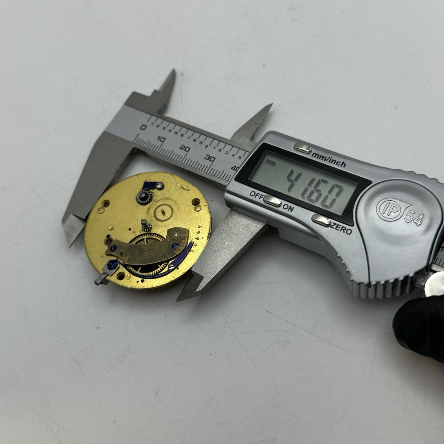 41.6mm Jones Strand Fusee Chain Present Pocket Watch Movement FOR PARTS