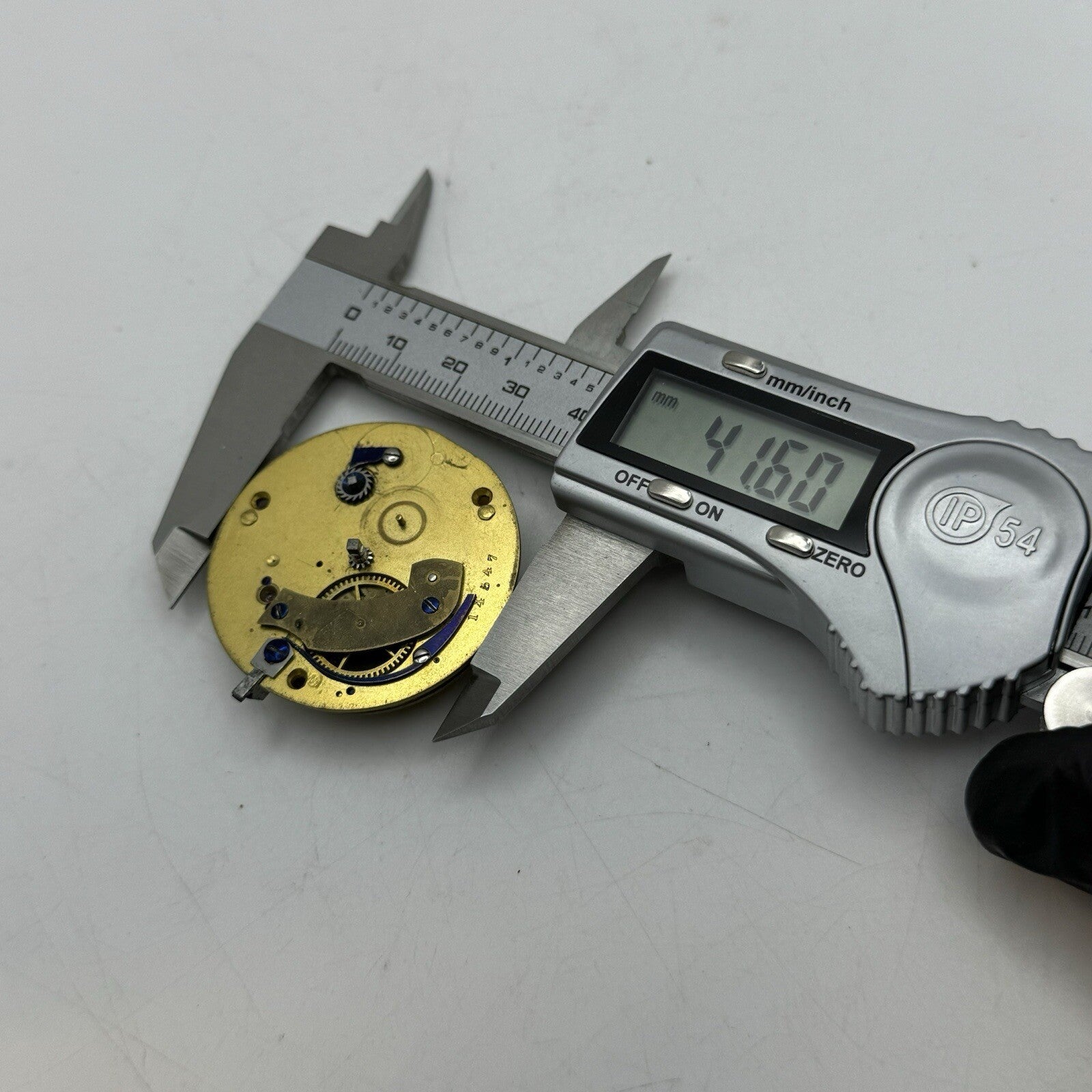 41.6mm Jones Strand Fusee Chain Present Pocket Watch Movement FOR PARTS