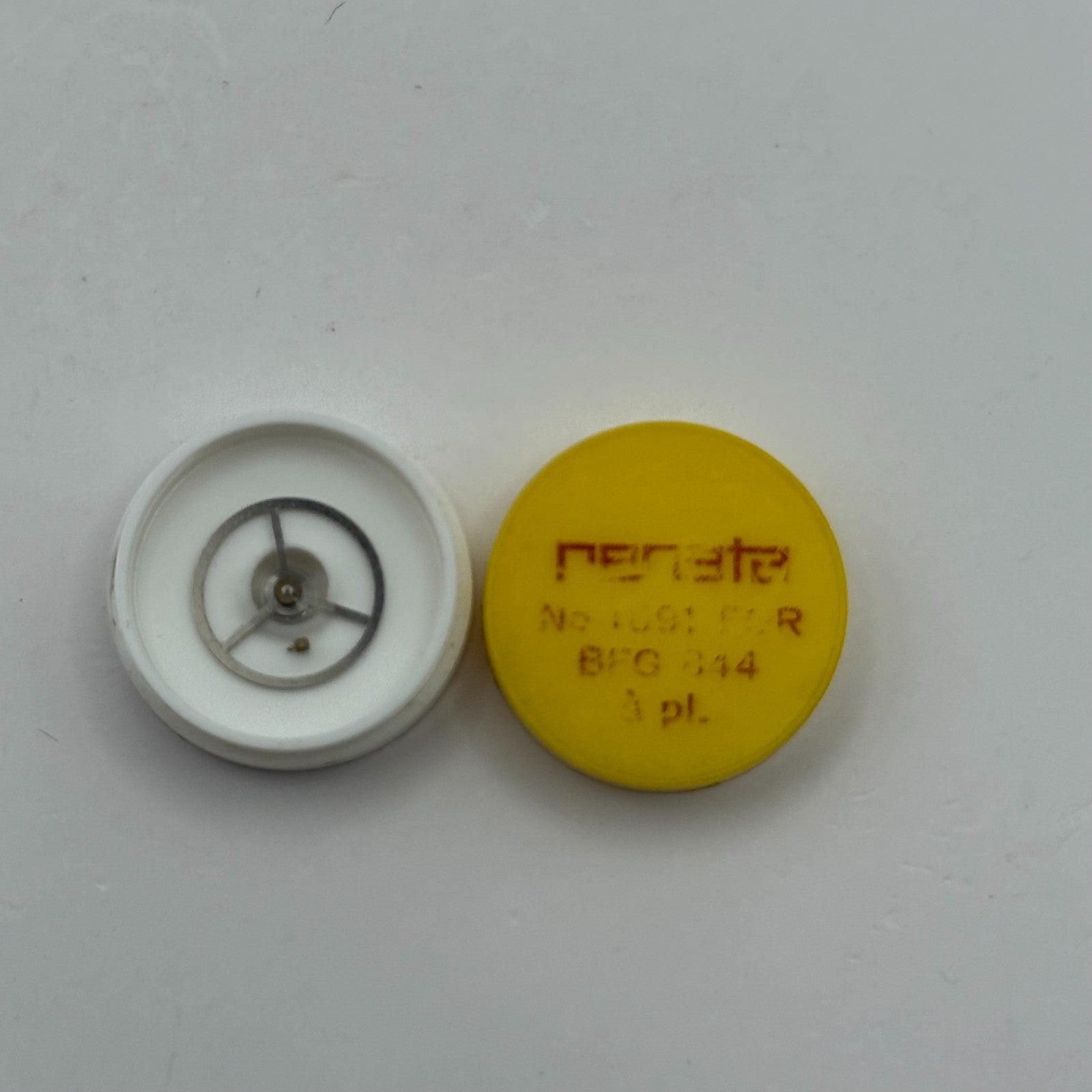 BFG Balance Wheel Complete And Spring PL 1691 Watch Movement Parts NOS