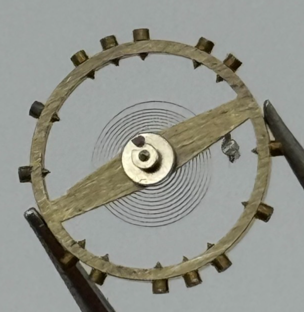 AS 984 Balance Wheel Complete And Spring  10½'''  30 M Watch Movement Parts NOS