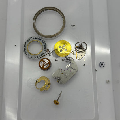 26mm Vintage Sindaco EB 8397-6 Partial Manual Wind Watch Movement PARTS REPAIR