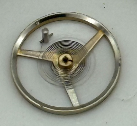 FEF 371 Balance Wheel Complete And Spring 6¾–8’’’ 1572 M Watch Movement Parts 