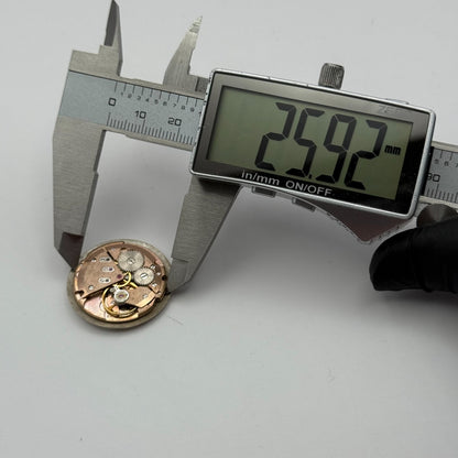 ETA 2408 Date Watch Movement The Angus Manual Wind Vintage Parts Repair 25.9mm