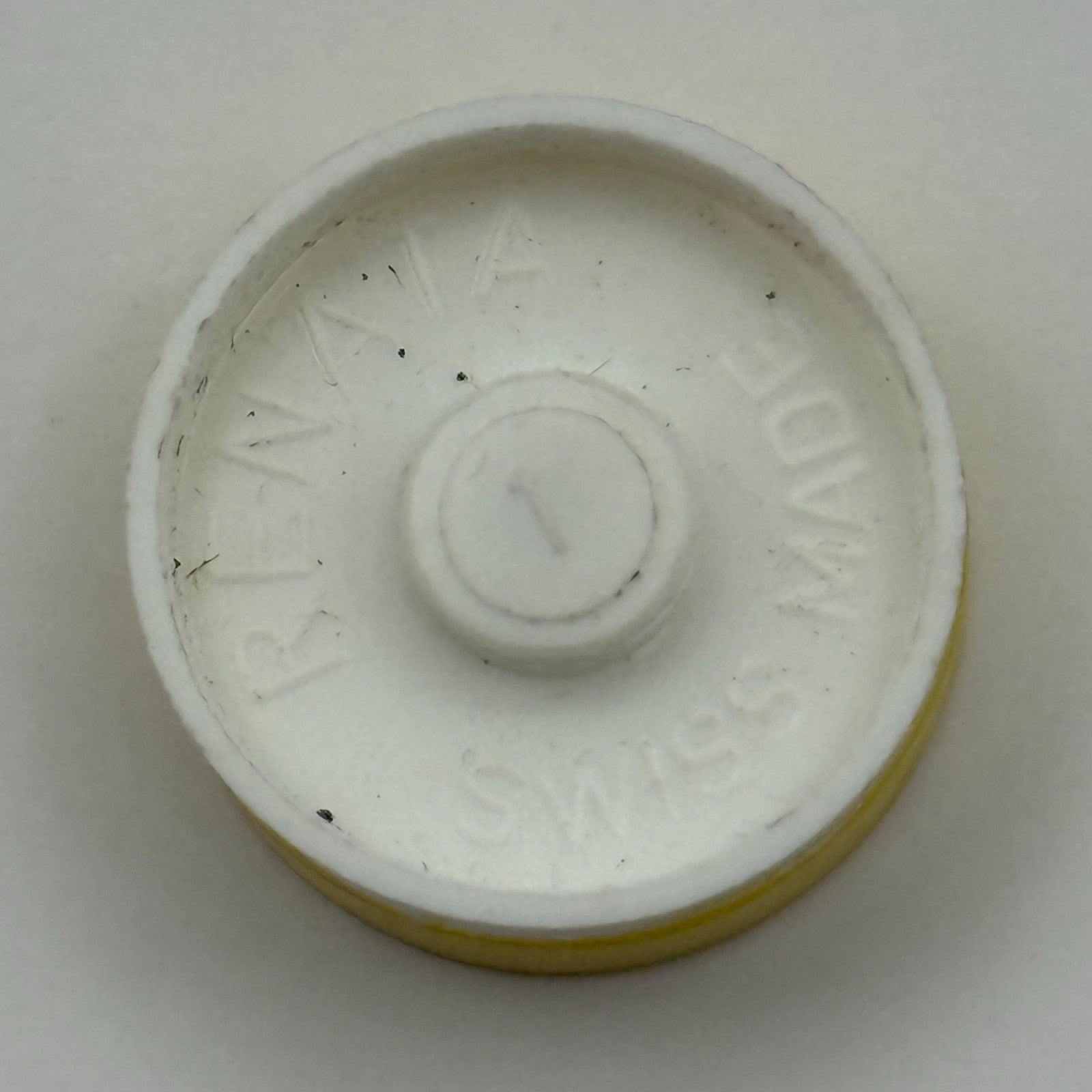 Oris 671 672 Balance Wheel Complete And Spring 8¾’’’ 1724 M Watch Movement Parts