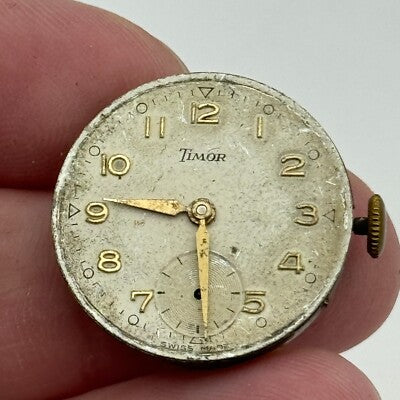 23.6mm Timor AS 984 A Schild Manual Wind Watch Movement Swiss Vintage PARTS