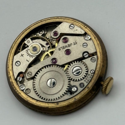 AS 1002 984 Watch Movement Aristo Manual Wind Vintage Swiss Parts Repair 27.7mm