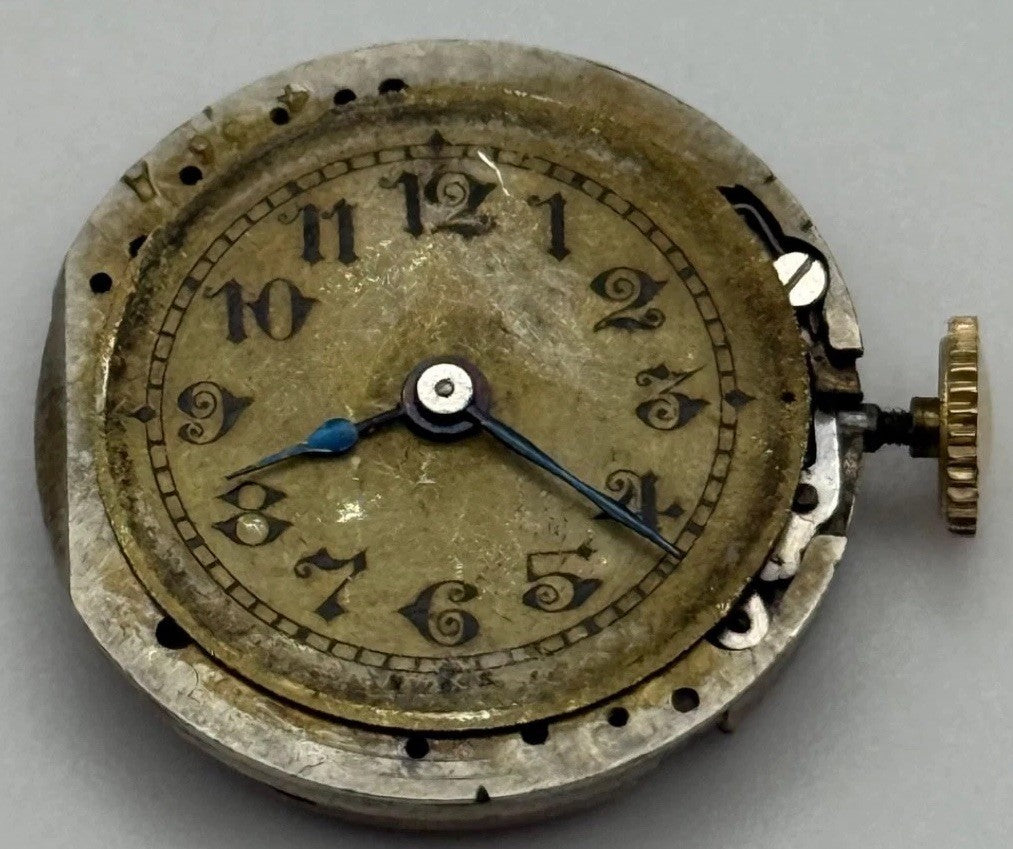 A Lecoultre E Blancpain Fils Watch Movement Manual Vintage Swiss Parts 21.6mm