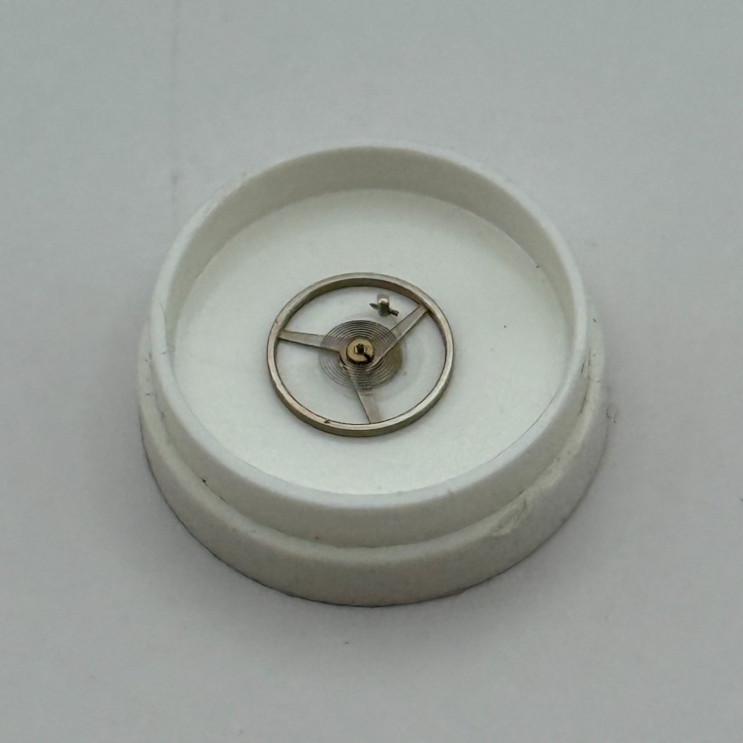 ETA 2412 Balance Wheel Complete And Spring 6¾''' 1257 M Watch Movement Parts NOS