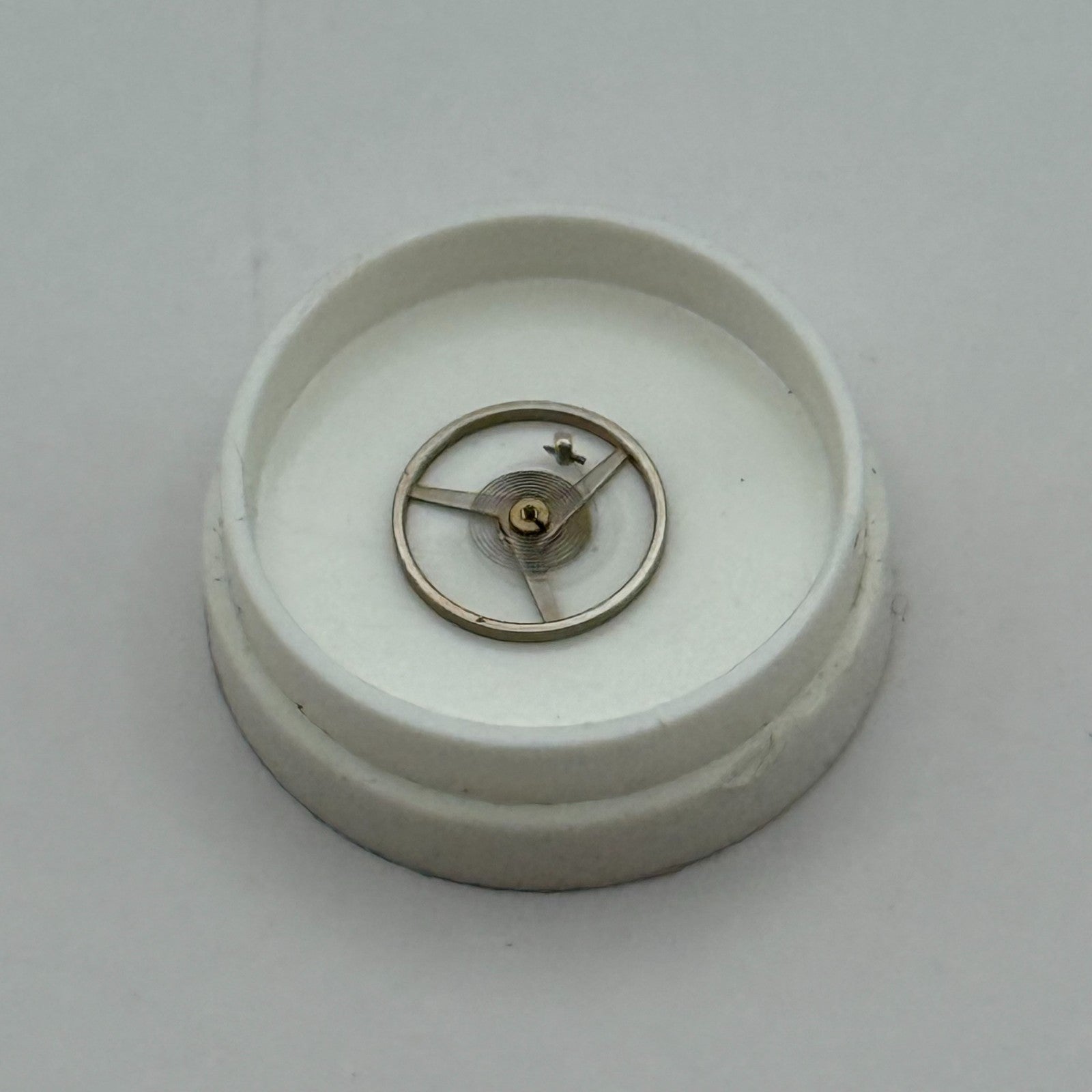 ETA 2412 Balance Wheel Complete And Spring 6¾''' 1257 M Watch Movement Parts NOS