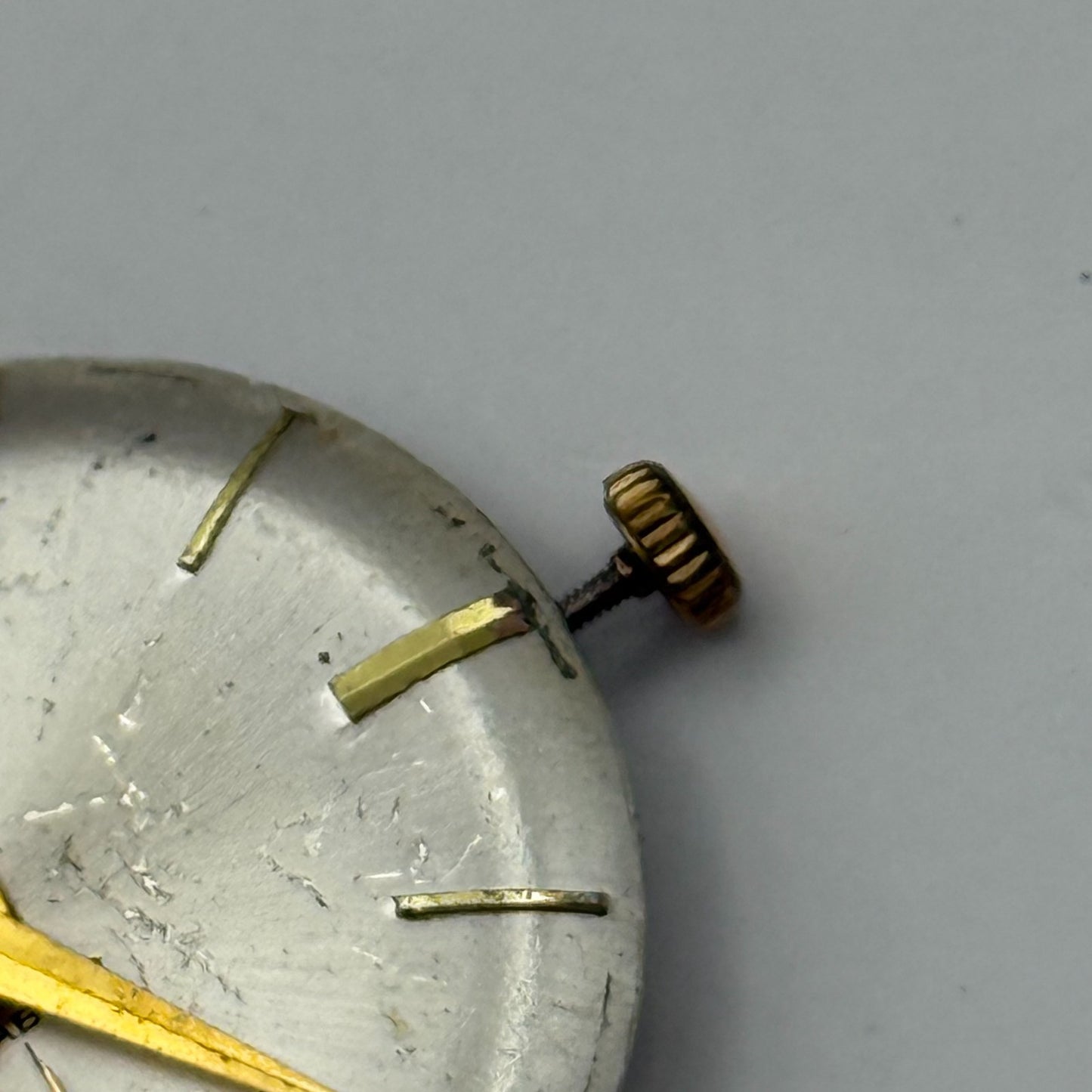 OM 116 Watch Movement Jesby Running Manual Wind Vintage Parts 25.8mm