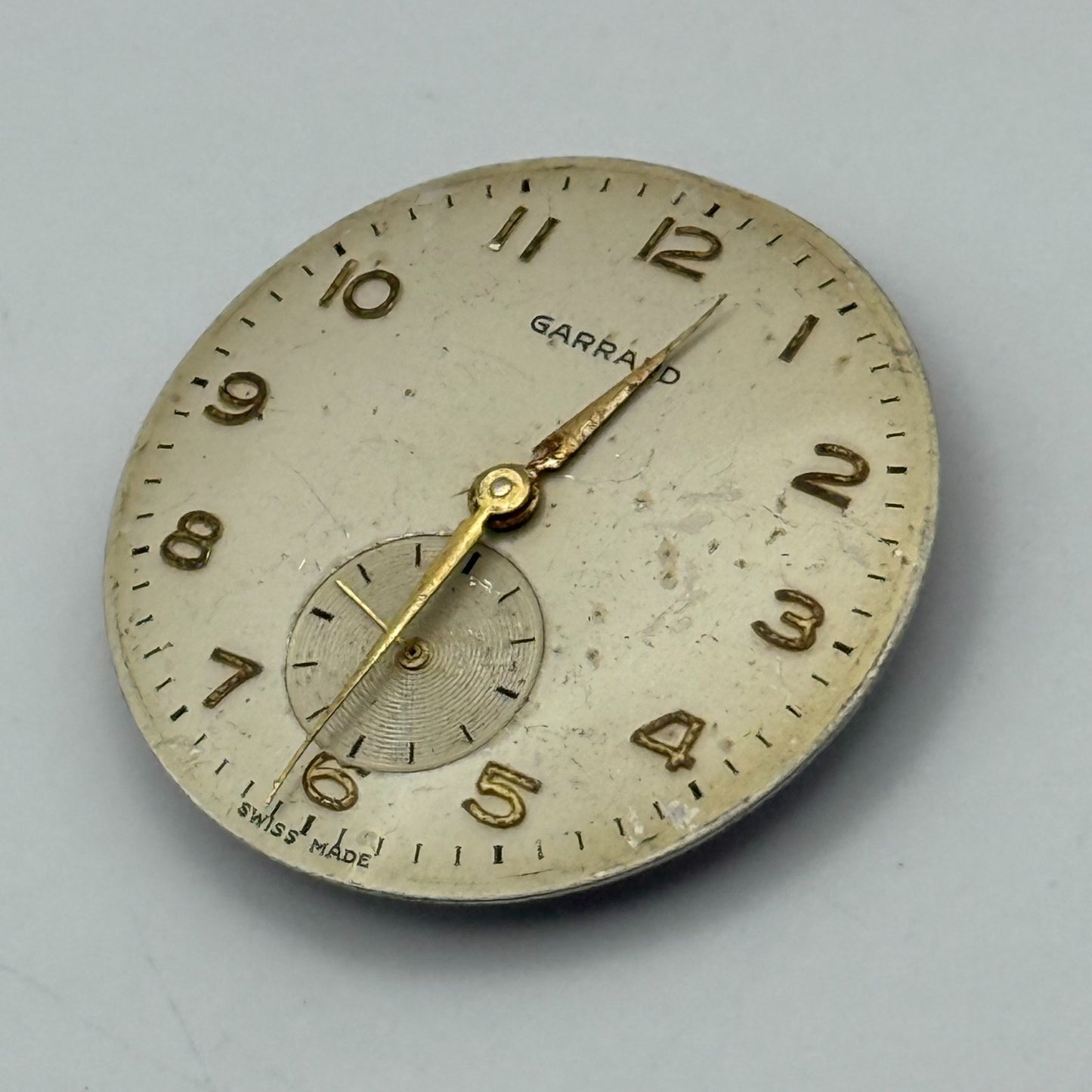 Garrard ETA 900 Watch Movement Manual Wind Vintage Swiss Parts Repair 23.6mm