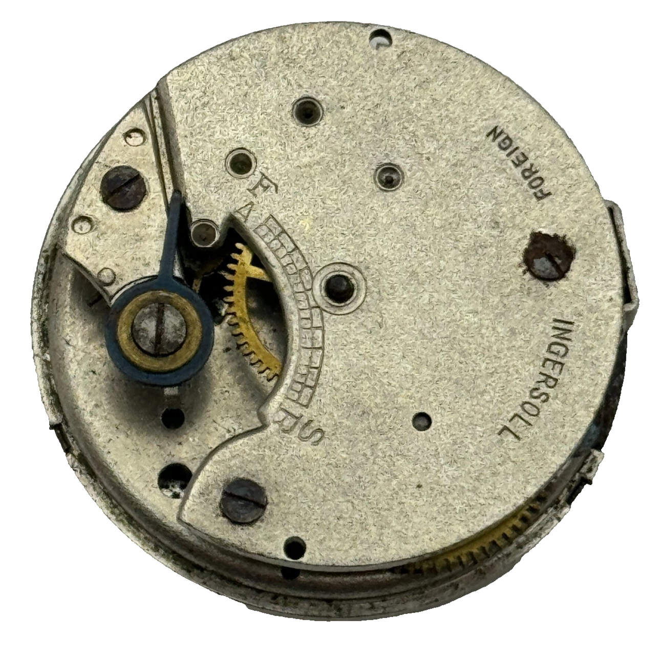 31mm Men's Ingersoll Sub Seconds Foreign Manual Wind Swiss Watch Movement PARTS