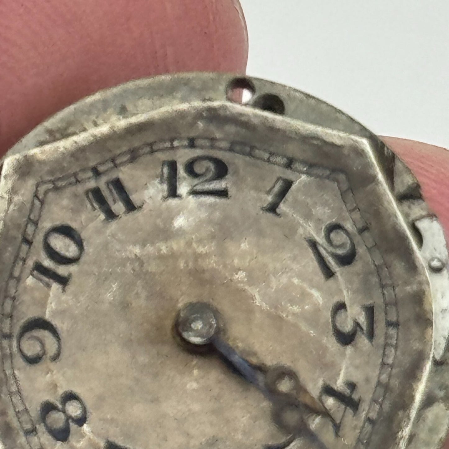 20.1mm Ladies Possibly Movado Art Deco Manual Wind Swiss Watch Movement PARTS