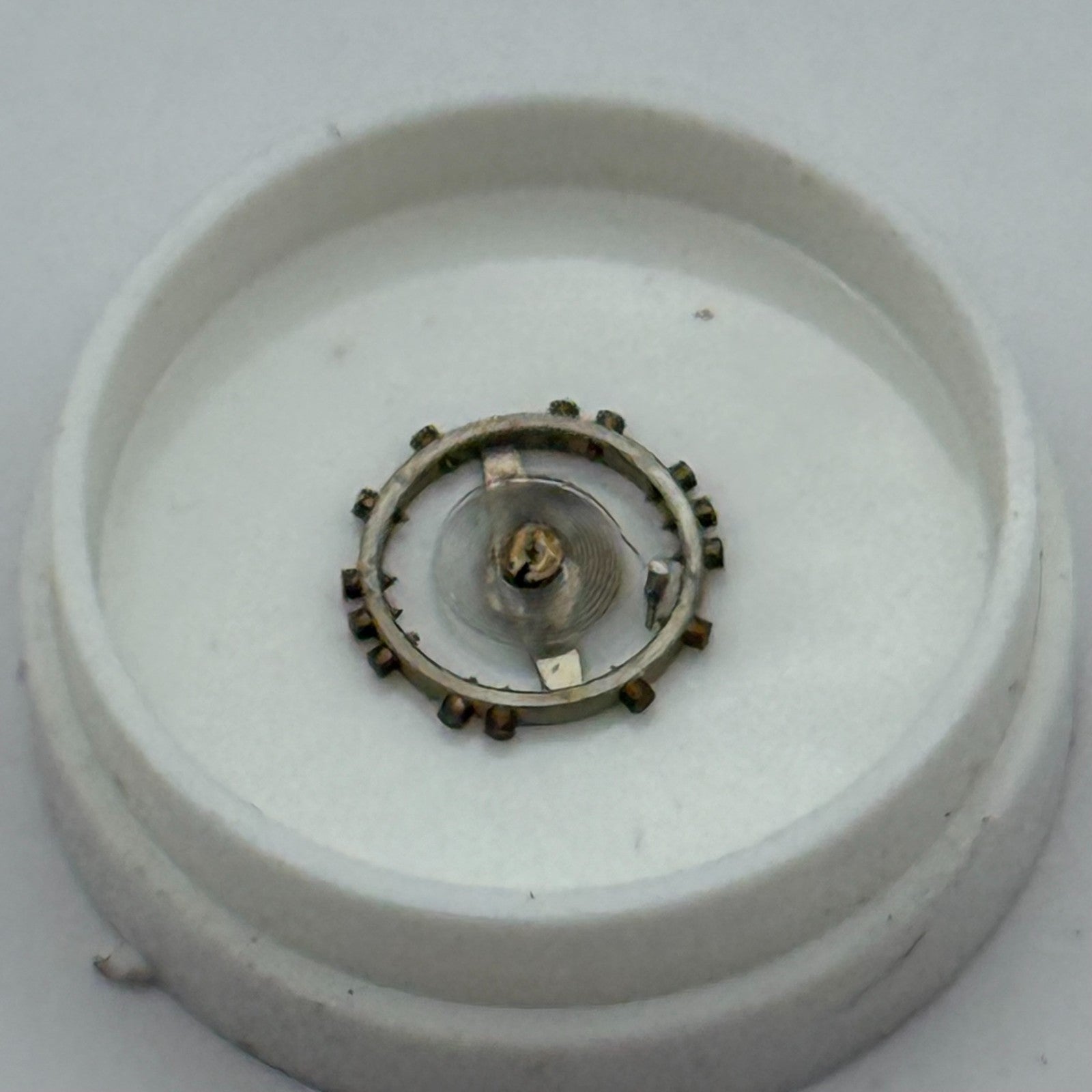 AS 976 1012 Balance Wheel Complete And Spring  29 M Watch Movement Parts NOS 