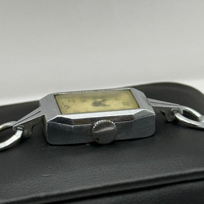 14mm Vintage Ladies Art Deco Beaded Bracelet Manual Wind Watch PARTS / REPAIR