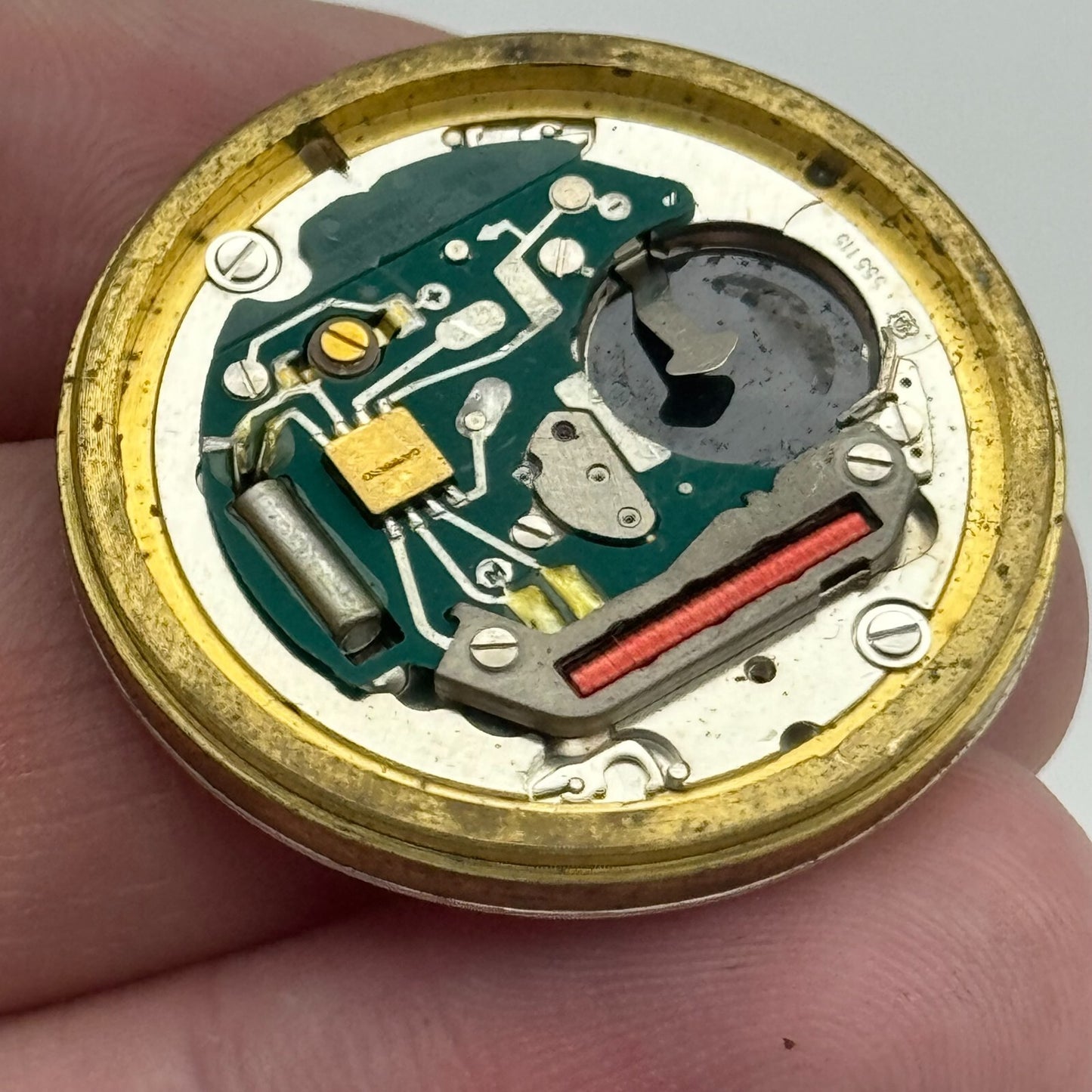 31.5mm Men’s Garrard ETA 555.115 Quartz Watch Movement Vintage PARTS SPARES