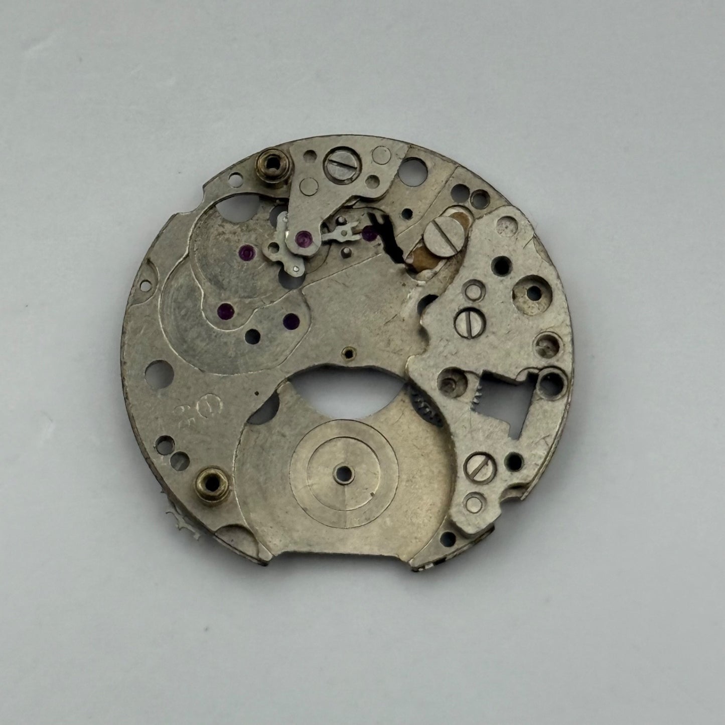 Criterion 65 Watch Movement Main Plate Manual Wind Vintage Parts Repair 23.6mm