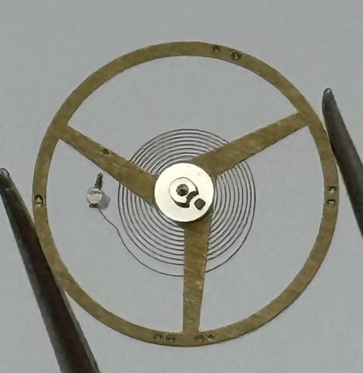 FHF 66 Balance Complete 11½’’’ Inca Renata 1626 M Watch Movement Parts Vintage