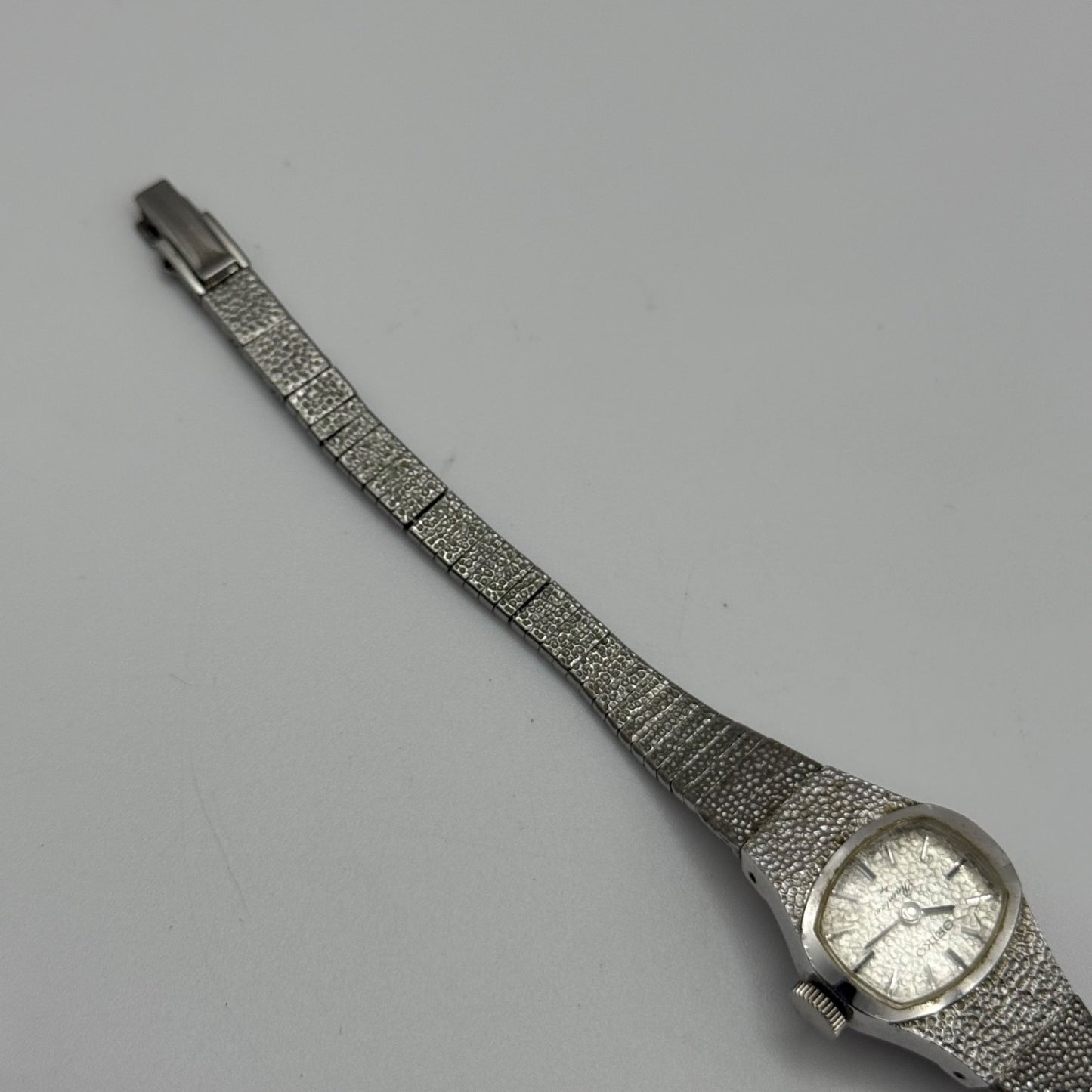 Vintage Seiko Rainbow Watch Mechanical Japan Ladies 11-3430 Stainless Working