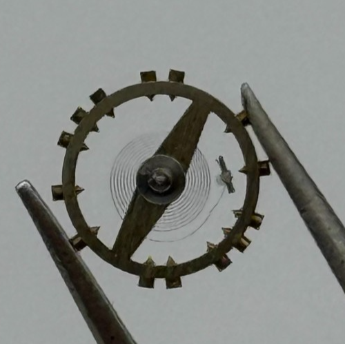 AS 1234 Balance Complete 5''' Inca Renata 1532 M Watch Movement Parts Vintage