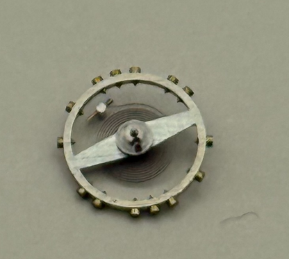 ETA 761 1201 Balance Wheel Complete And Spring  145 M Watch Movement Parts NOS