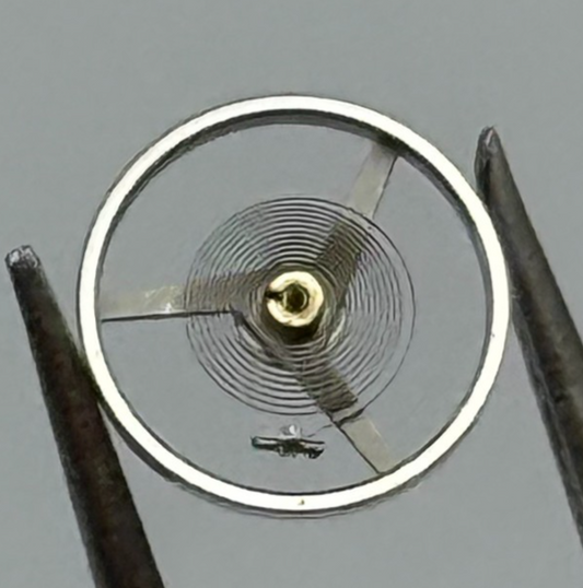 AS 976 1012 Balance Wheel Complete And Spring  29 M Watch Movement Parts NOS