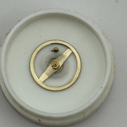 Amida 352 Balance Wheel Complete And Spring  8¾’’’ 874 Watch Movement Parts NOS