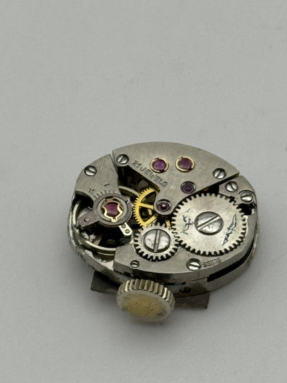 12.9mm Vintage Rotary AS 1677 Manual Wind Swiss Watch Movement PARTS REPAIR