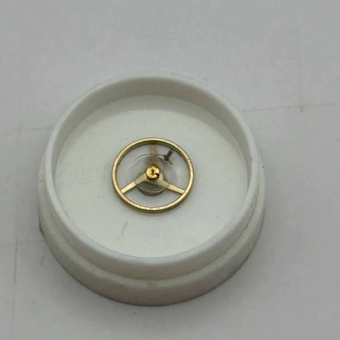 AS 976 1012 Balance Wheel Complete And Spring Inca 1426 M Watch Movement Parts 