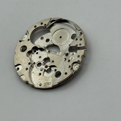 ETA 2783 Watch Movement Main Plate Manual Wind Vintage Swiss Parts Repair 25.9mm