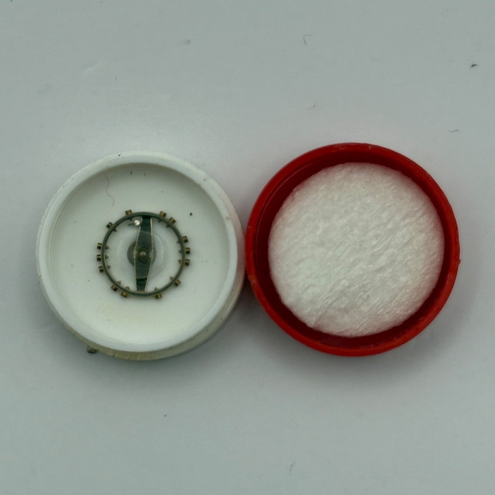 Peseux 220 Balance Wheel Complete And Spring Inca 771 M Watch Movement Parts NOS