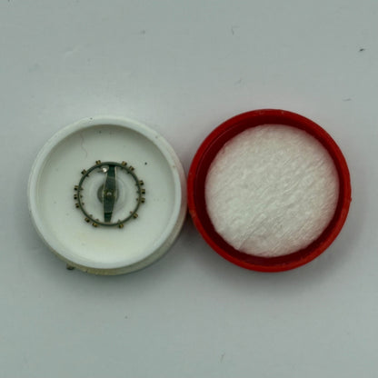 Peseux 220 Balance Wheel Complete And Spring Inca 771 M Watch Movement Parts NOS