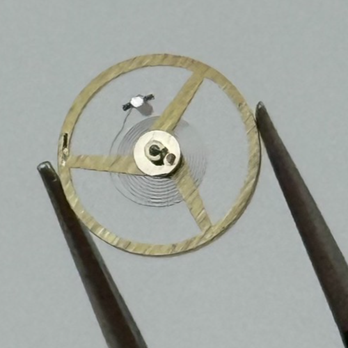 ETA 2487 Balance Wheel Complete And Spring Ord+Inca 1269 M Watch Movement Parts