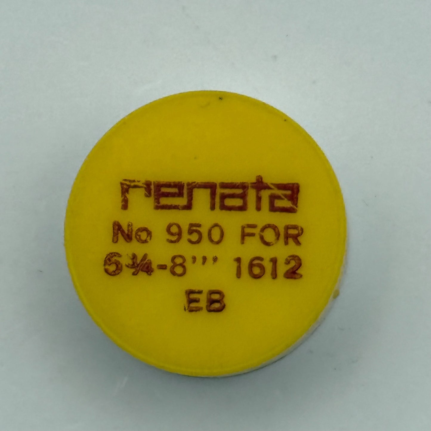 EB 1612 Balance Wheel Complete And Spring 6¾–8’’’ 950 Watch Movement Parts NOS