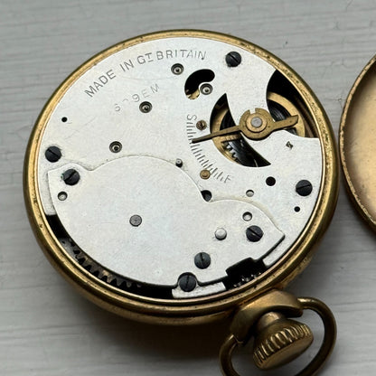 51mm Vintage Smiths Empire 609 EM Britain Made Pocket Watch PARTS REPAIR