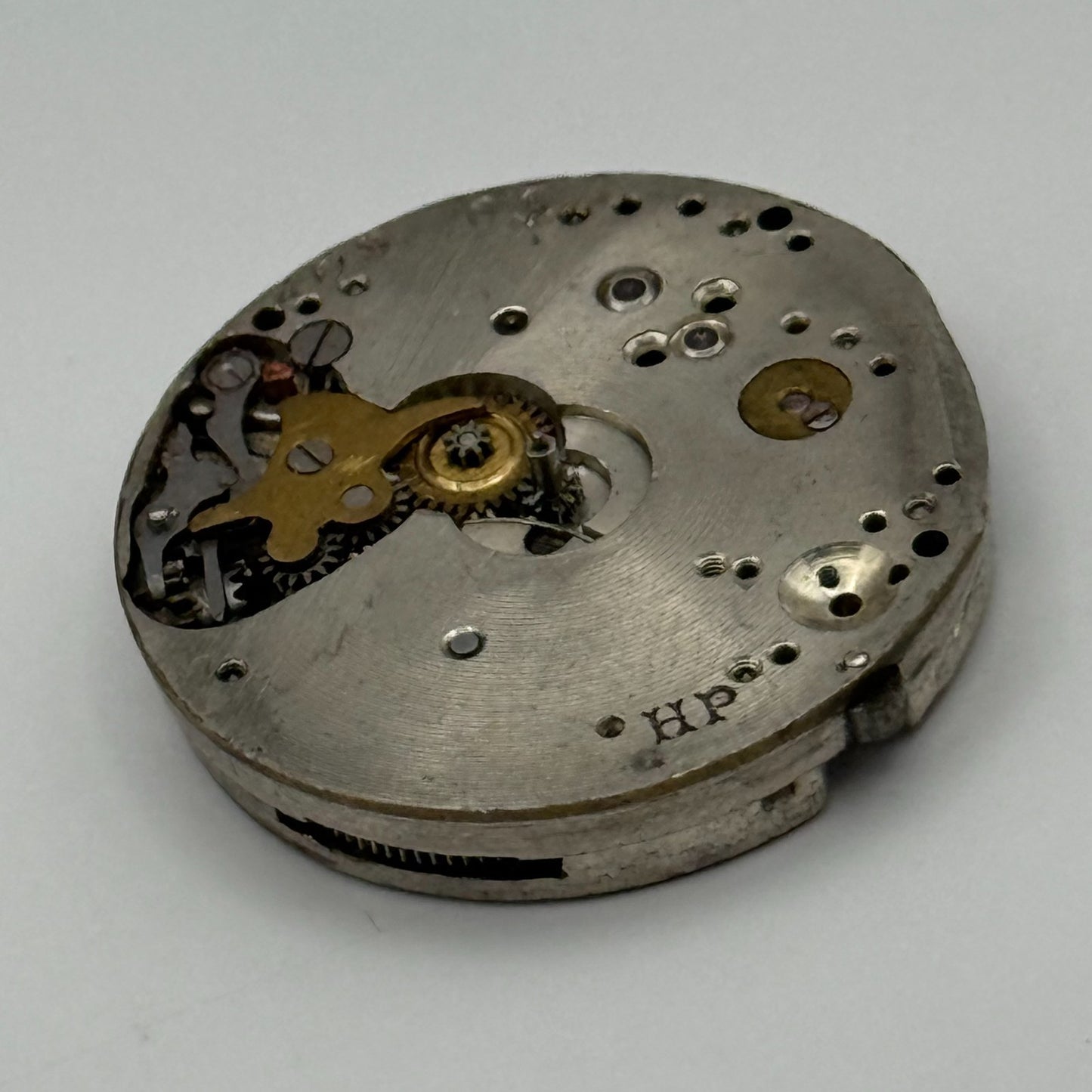 HP Parrenin Watch Movement Manual Wind Vintage Swiss Made Parts Repair 24.8mm