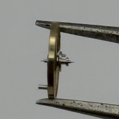 AS 976 1012 Balance Wheel Complete And Spring 5''' 1426 M Watch Movement Parts