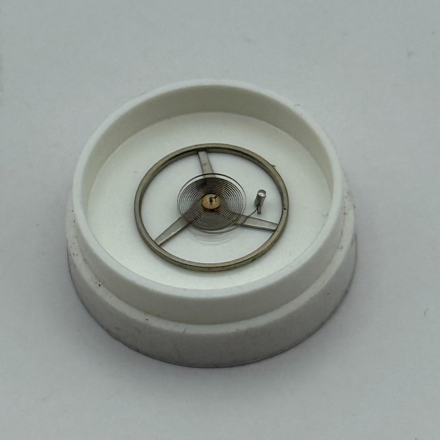FHF 81 Balance Wheel Complete And Spring 10 1/2’’’ 1503 M Watch Movement Parts