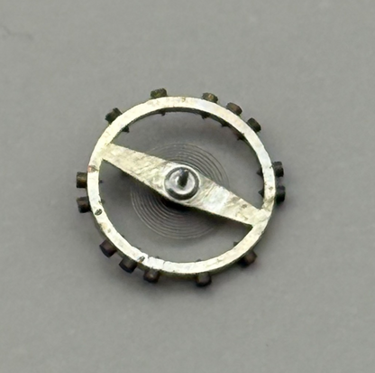 FEF 370 371 Balance Wheel Complete And Spring 176 Watch Movement Parts NOS