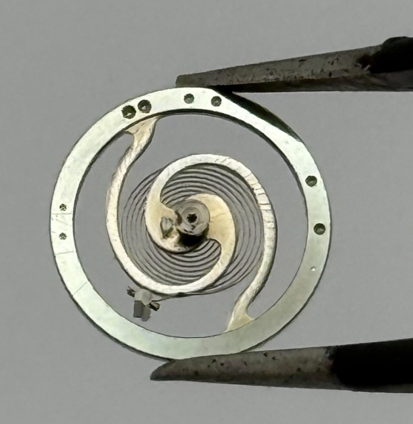 Balance Wheel Complete And Spring 10½’’’ 1367 Watch Movement Parts NOS