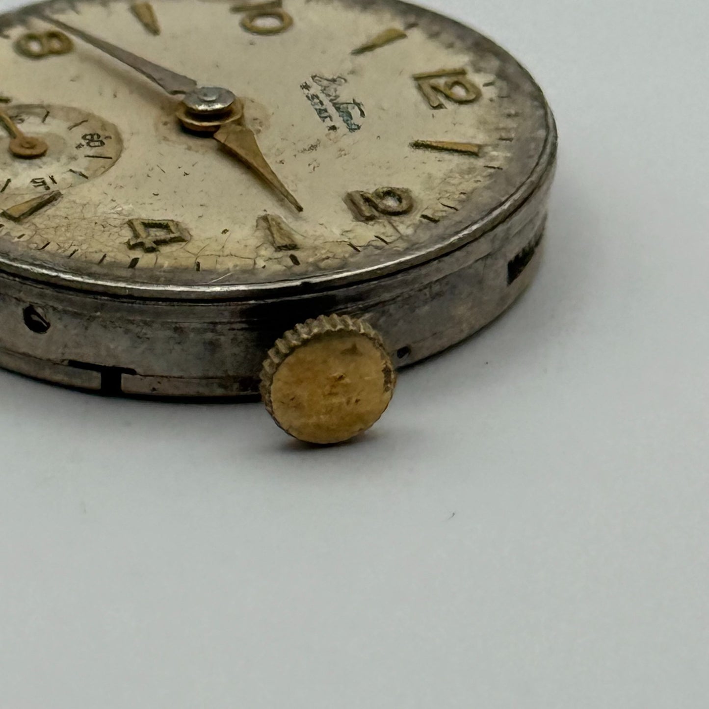ETA 1260 Watch Movement Bentima Star Manual Wind Vintage Parts Repair 23.6mm