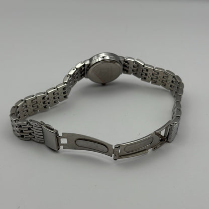 Beverly Hills Polo Club Ladies Quartz Watch Silver Tone Bracelet Working 23mm