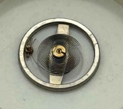 BRAC 2051 Balance Wheel Complete And Spring 5 1/4''' 69 M Watch Movement Parts